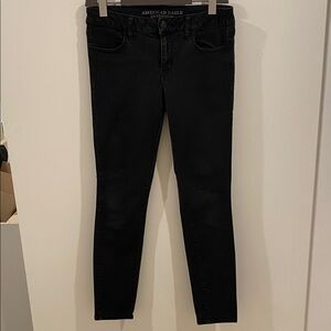 American Eagle Outfitters Women's Jegging super stretch Dark Skinny Jeans